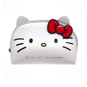NWT, The crème shop x hello kitty large cosmetic bag